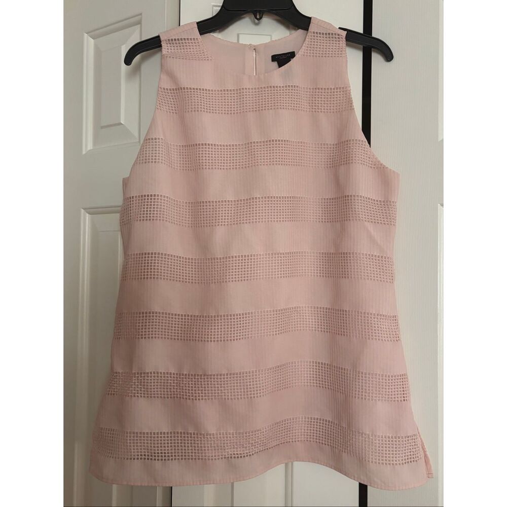 Ann Taylor Factory Open Weave Tank Top